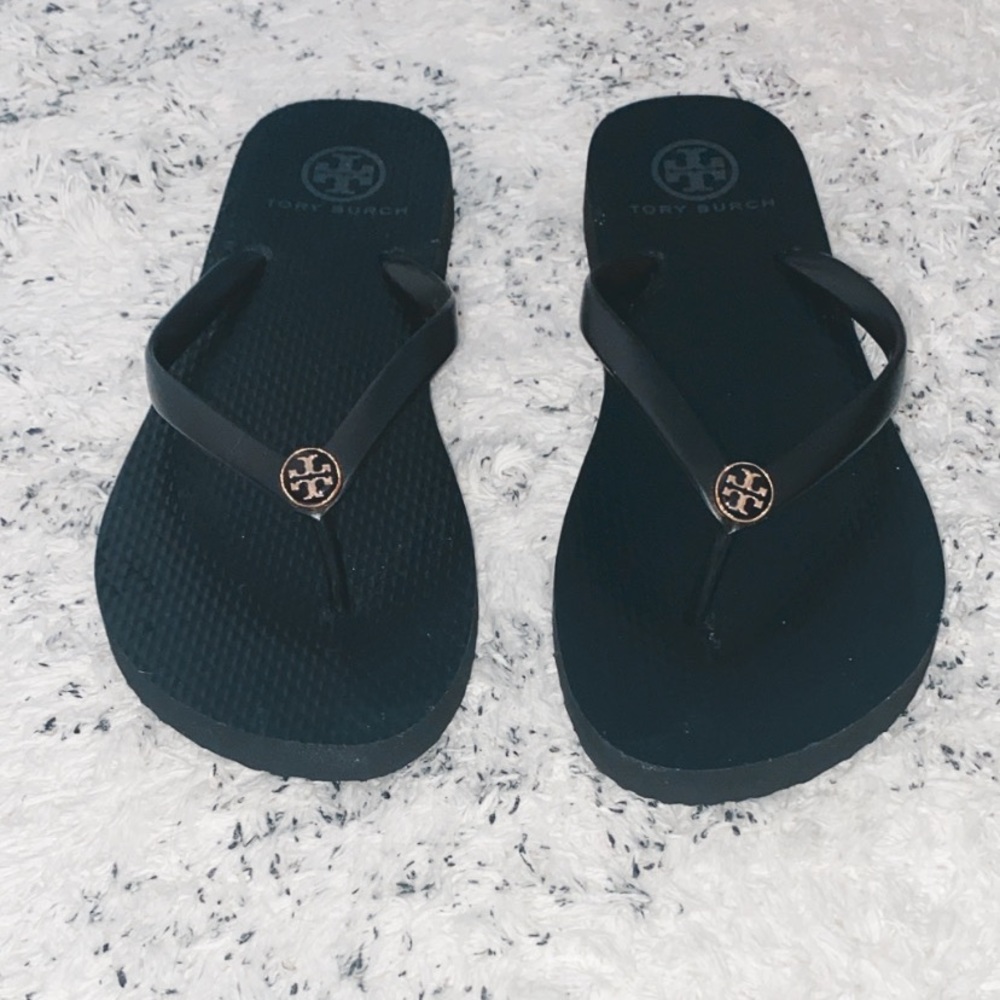 Tory burch thin flip flops